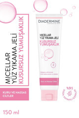 Diadermine Micellar Kusursuz Yumuşaklık Kuru ve Hassas Ciltler İçin Yüz Temizleme Jeli 150 ml