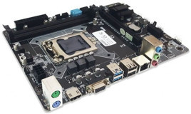 Quadro H81-A2C H81 LGA 1150 Soket DDR3 1600 Mhz Micro ATX Masaüstü Bilgisayar Intel Uyumlu Anakart