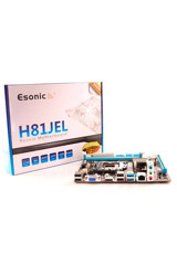 Esonic H81JEL H81 LGA 1150 Soket DDR3 1600 Mhz Mining Micro ATX Masaüstü Bilgisayar Intel Uyumlu Anakart