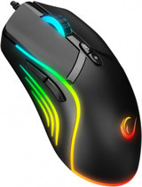 Rampage SMX-R54 Vıbe RGB Yatay Makrolu Kablolu Siyah Optik Gaming Mouse