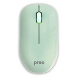 Preo M19 Sessiz Ergonomik Yatay Kablosuz Beyaz Optik Mouse