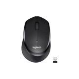 Logitech M330S Sessiz Yatay Kablosuz Siyah Optik Mouse