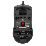 Rampage X-Titan RGB Yatay Makrolu Kablolu Siyah Optik Gaming Mouse