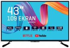 Saba SB43250 43 inç FULL HD 108 Ekran Flat Uydu Alıcılı Smart Led Android Televizyon