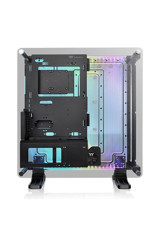 Thermaltake Distrocase 350P CA-1Q8-00M1WN-00 RGB Sıvı Soğutmalı 3 Fanlı Siyah Dikey Kullanım Full Tower Oyuncu Bilgisayar Kasası