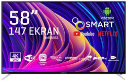 Nordmende NM58351 58 inç 4K Ultra HD 146 Ekran Çerçevesiz Flat Uydu Alıcılı Smart Led Android Televizyon