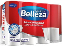Belleza Reform 2 Katlı 24'lü Rulo Tuvalet Kağıdı
