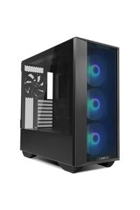 Lian LI Lancool III RGB Mesh Sıvı Soğutmalı 7 Fanlı Siyah Dikey Kullanım ATX Oyuncu Bilgisayar Kasası