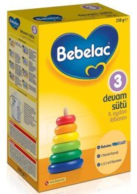 Bebelac Laktozsuz Tahılsız 3 Numara Devam Sütü 250 gr