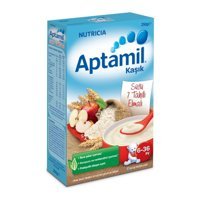 Aptamil Elmalı Laktozsuz Tahıllı Meyveli Probiyotikli Kaşık Maması 250 gr