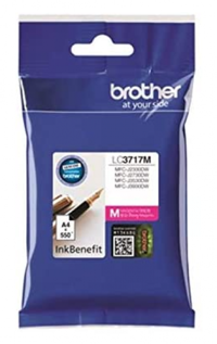 Brother LC3717-M Orijinal Kırmızı Mürekkep Kartuş