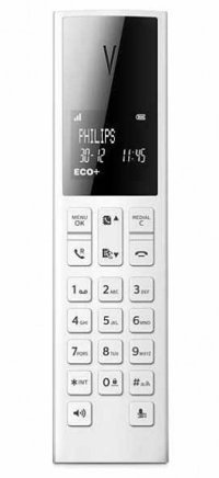 Philips Linea V M350 50 Kayıt 1 Ahize Telsiz Telefon Beyaz