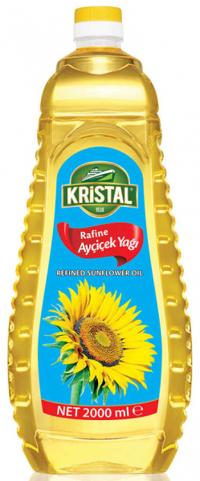 Kristal Rafine Pet Ayçiçek Yağı 2 lt