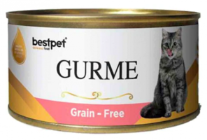 Bestpet Gurme Kısırlaştırılmış Somonlu Jöleli Yetişkin Yaş Kedi Maması 100 gr