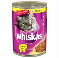 Whiskas Tavuklu Yetişkin Yaş Kedi Maması 400 gr