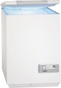 AEG A31410HSW Statik A+ Enerji Sınıfı 140 lt Yatay Solo Sandık Tipi Mini Derin Dondurucu Beyaz