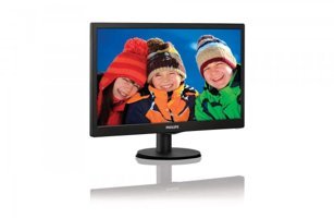 Philips 193V5LSB2/10 60 Hz 5 ms 18.5 inç HD Flat TN VGA 1366 x 768 px LED Monitör