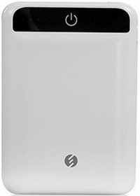 S-link Swapp SWP-78 7800 mAh Hızlı Şarj Işıklı USB & Type C Çoklu Kablolu Powerbank Beyaz