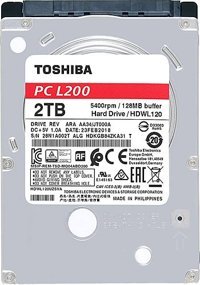 Toshiba L200 HDWL120UZSVA 2 TB 2.5 İnç 5400 RPM 128 MB SATA 3.0 Laptop Harddisk