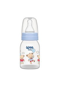 Wee Baby 877 Polipropilen Gaz Yapmayan Antikolik Yenidoğan Kulpsuz 0-6 Ay Renkli Yuvarlak Uçlu Bebek Biberon 125 ml