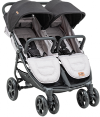 Baby2Go 2325 California Katlanabilir Tek Elle Kapanan 360 Derece Dönen Tam Yatar Puset Bebek Arabası Siyah