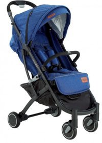 Baby2Go 2011 Cool Katlanabilir Tek Elle Kapanan 360 Derece Dönen Tam Yatar Kabin Tipi Puset Bebek Arabası Mavi