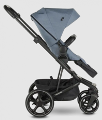 Easywalker Harvey 3 Premium Çift Yönlü Katlanabilir 360 Derece Dönen Tam Yatar Travel Sistem Bebek Arabası Lacivert