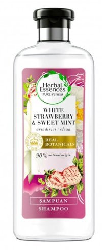 Herbal Essences White Strawberry Arındırıcı İnce Telli Saçlar İçin Naneli Şampuan 400 ml