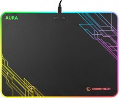 Rampage Aura MP-13 RGB 36 × 26 cm Çok Renkli Gaming Mousepad