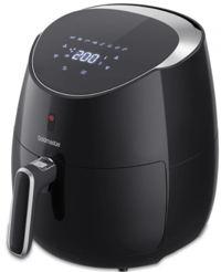 Goldmaster Luxfry GM-7493 Airfryer 6.4 lt Tek Hazneli Led Ekranlı Yağsız Sıcak Hava Fritözü Siyah