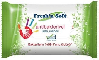 Fresh'n Soft Antibakteriyel Antibakteriyel 60 Yaprak Islak Mendil