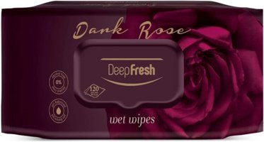 Deep Fresh Oriental Darkrose Antibakteriyel 120 Yaprak Islak Mendil