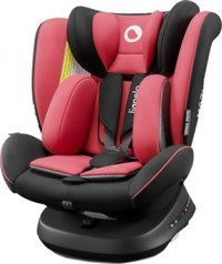 Lionelo Bastiaan One Isofix 360 Derece Dönen Yatabilen Yükseklik Ayarlı Sürüş Yönü Oto Koltuğu Pembe