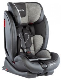 Kraft Cross Fix Emniyet Kemeri-Isofix Sürüş Yönü Oto Koltuğu Gri