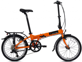 Dahon Vitesse D8 20 Jant 8 Vites Katlanır Siyah-Turuncu