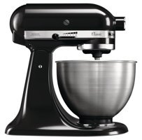 KitchenAid 5K45SS 275 W Çırpıcılı Siyah Standlı Mikser