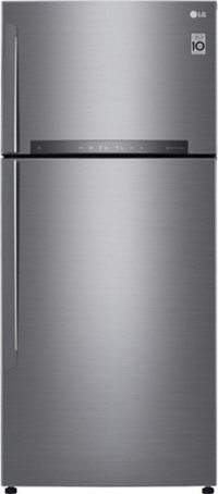 LG GN-H702HLHU Çift Kapılı Statik E Enerji Sınıfı 506 lt Inox Üstten Donduruculu Solo Kombi Tipi Buzdolabı