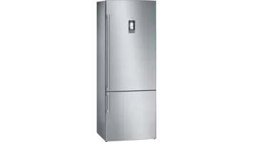 Siemens KG57NAIF0N Çift Kapılı Nofrost F Enerji Sınıfı 461 lt Modern Inox Alttan Donduruculu Solo Kombi Tipi Buzdolabı