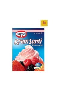 Dr. Oetker Çikolatalı Toz Krem Şanti 4x80 gr