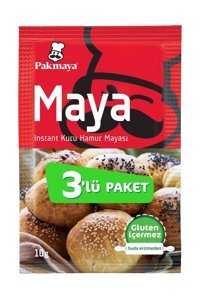 Pakmaya Instant Kuru Maya 36x10 gr