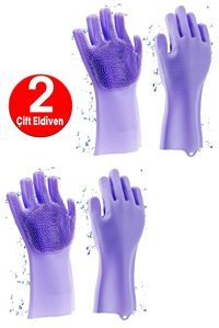 Tilbe Home One Size Bulaşık Eldiveni 2x1 Çift