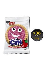 Eti Cin Çilekli Bisküvi 36x25 gr