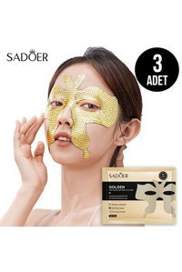 Sadoer Golden Göz Çevresi Kağıt Maske 3×2 Adet