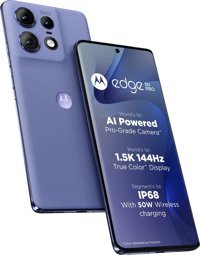 Motorola Edge 50 Pro 128 GB Hafıza 8 GB Ram 6.7 inç 50 MP Çift Hatlı OLED Ekran Android Akıllı Cep Telefonu Mor