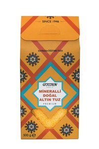 Golden Salt İyotlu Kristal Altın Tuzu Paket 500 gr