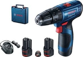 Bosch GSB 120-Li 12 V 2.0 Ah Darbeli Akülü Vidalama Makinesi + Vidalama Seti