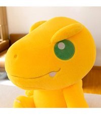 Luckystar Dinozor Agumon Figürü Sarı Peluş Oyuncak