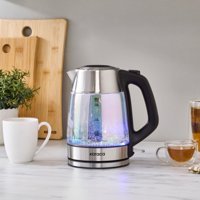 Karaca ShinyGlass K10 Cam 1.7 lt 2200 W Işıklı Opal Kettle