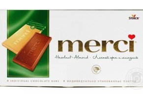 Merci Hazelnut-Almond Fındıklı Çikolata 100 gr