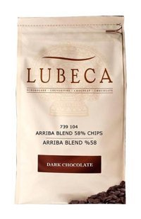 Lubeca Arriba Bitter Çikolata 2500 gr